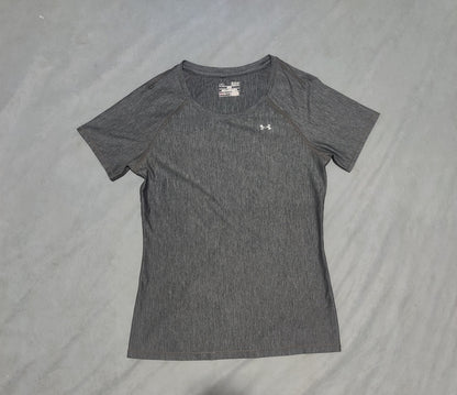 Under Armour Women Sport Gray T Shirt