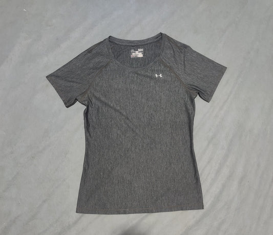 Under Armour Women Sport Gray T Shirt