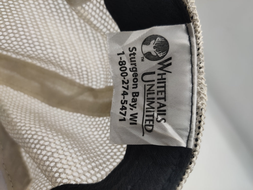 White Tails Unlimited Men Camouflage Cap