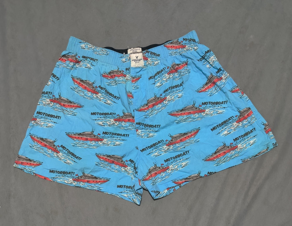 American Eagle Men Blue Underwear