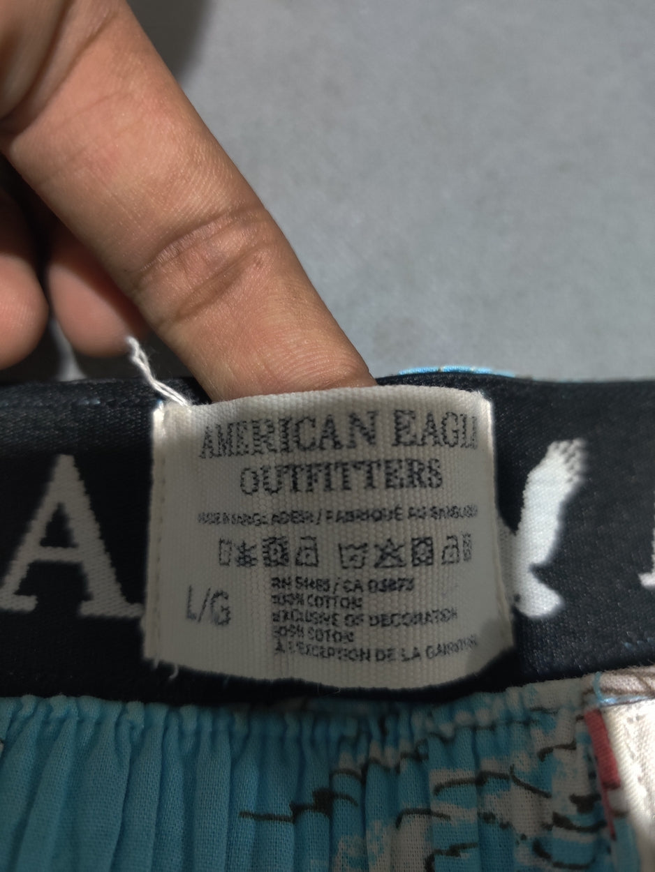 American Eagle Men Blue Underwear