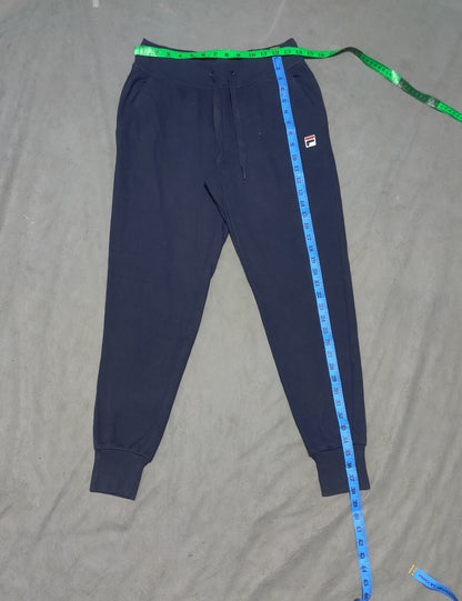 Fila Men Sport Blue Cotton Trouser