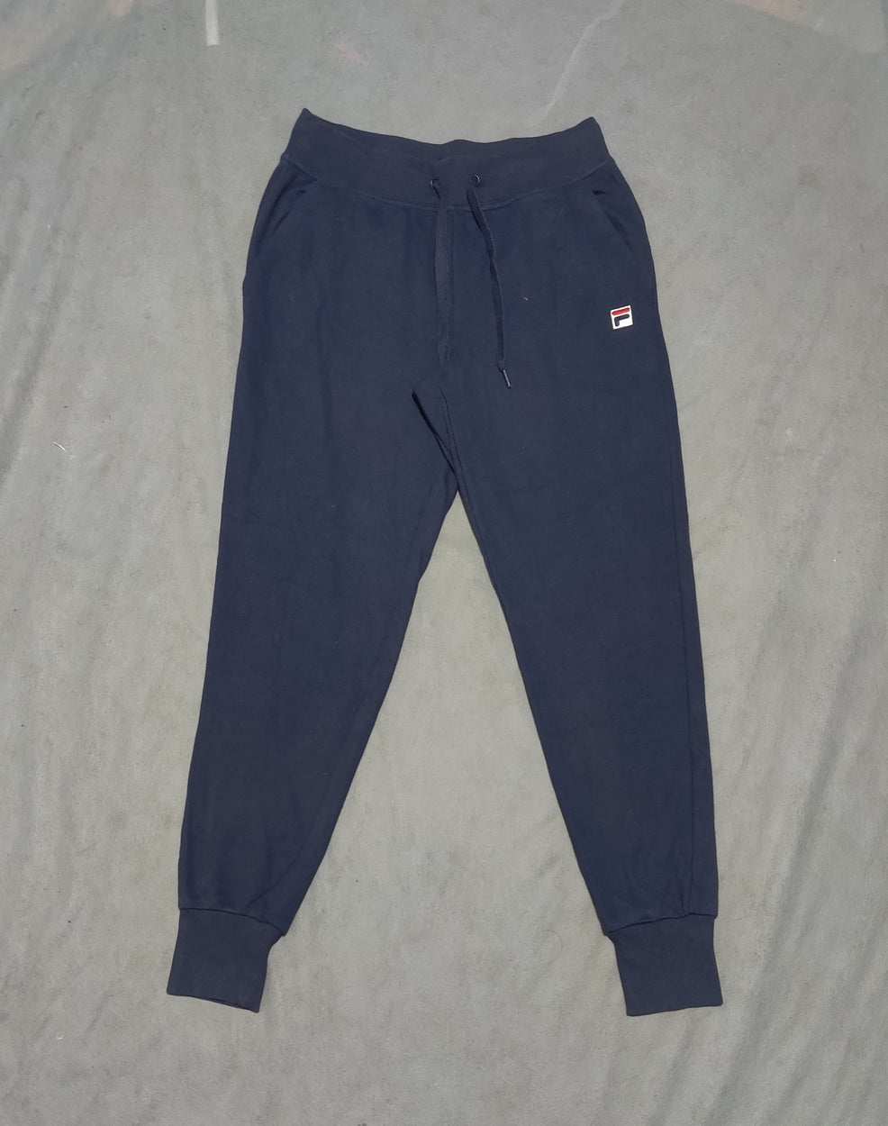Fila Men Sport Blue Cotton Trouser