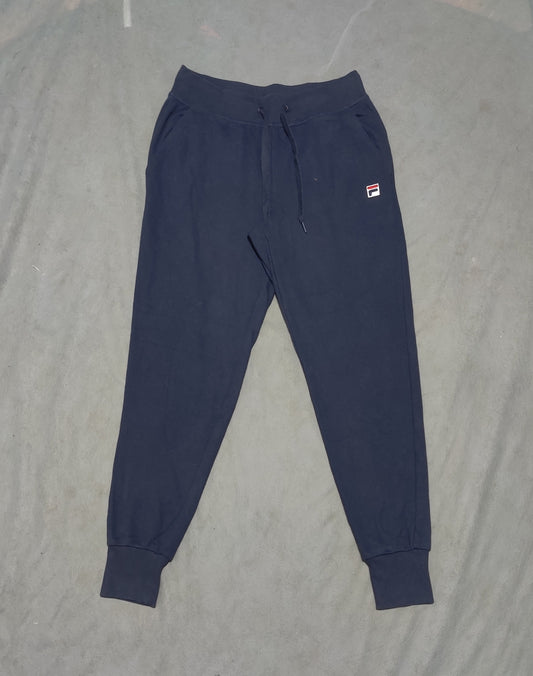 Fila Men Sport Blue Cotton Trouser