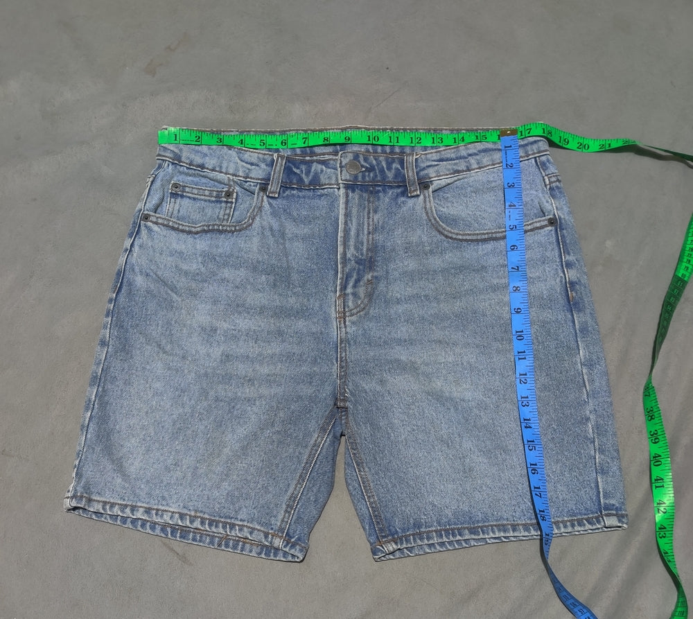 Zara Men Jeans Blue Short