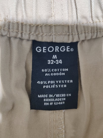 George Men Cotton Cream Short