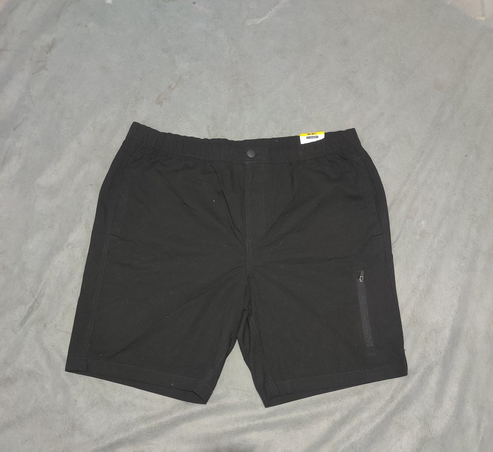 George Men Cotton Black Short