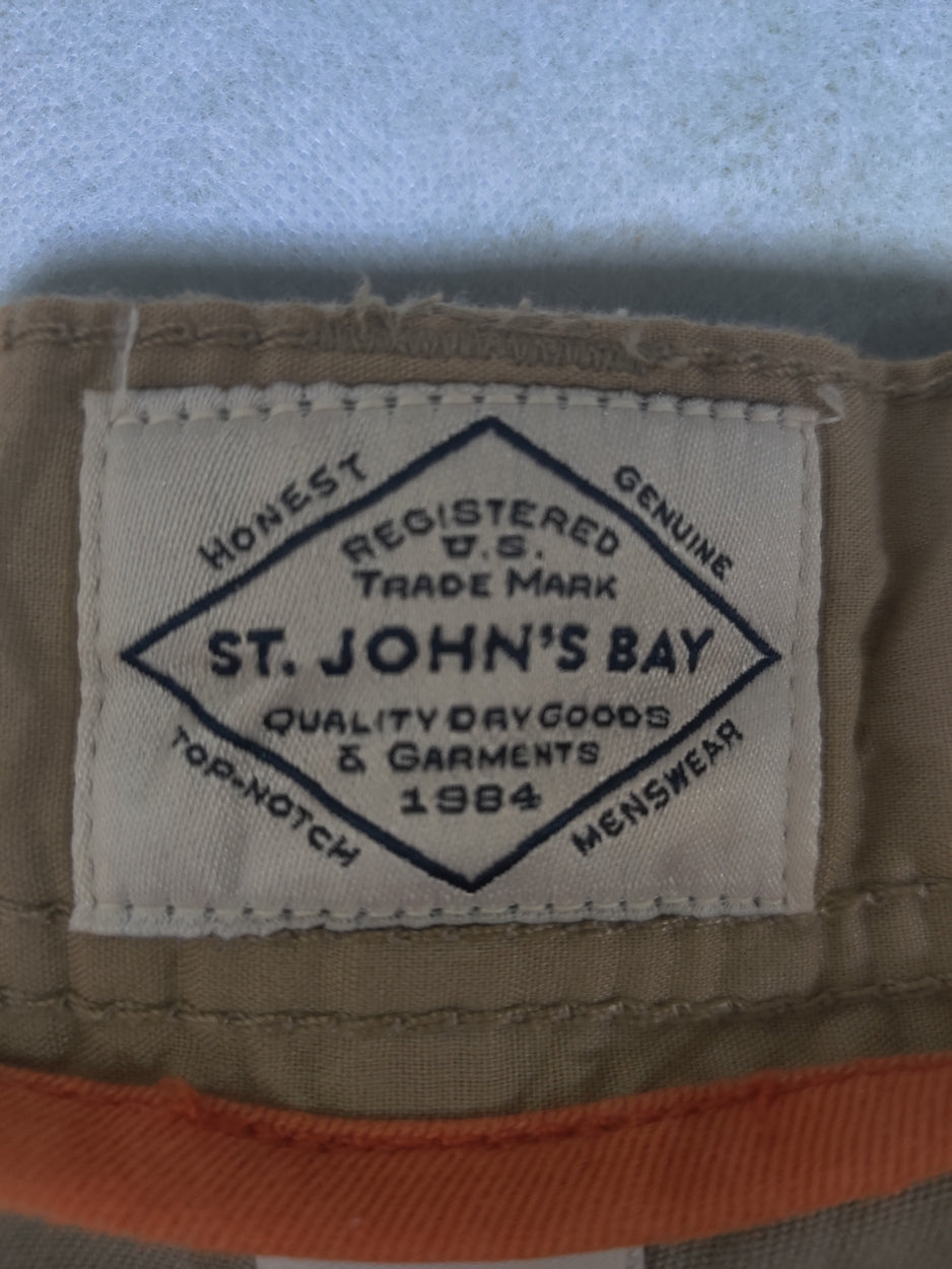 St John's Bay Men Cotton Cream Short