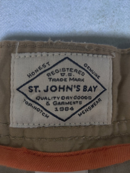 St John's Bay Men Cotton Cream Short