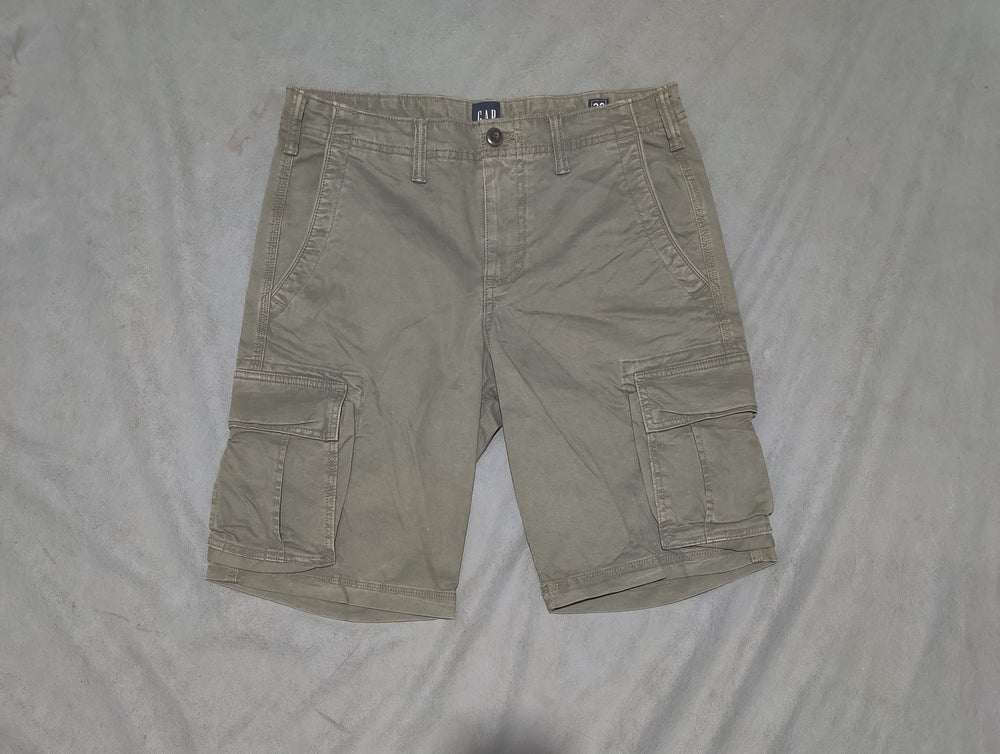 Gap Men Cotton Green Short