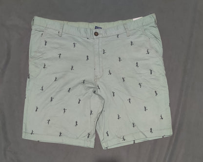 George Men Cotton Green Short
