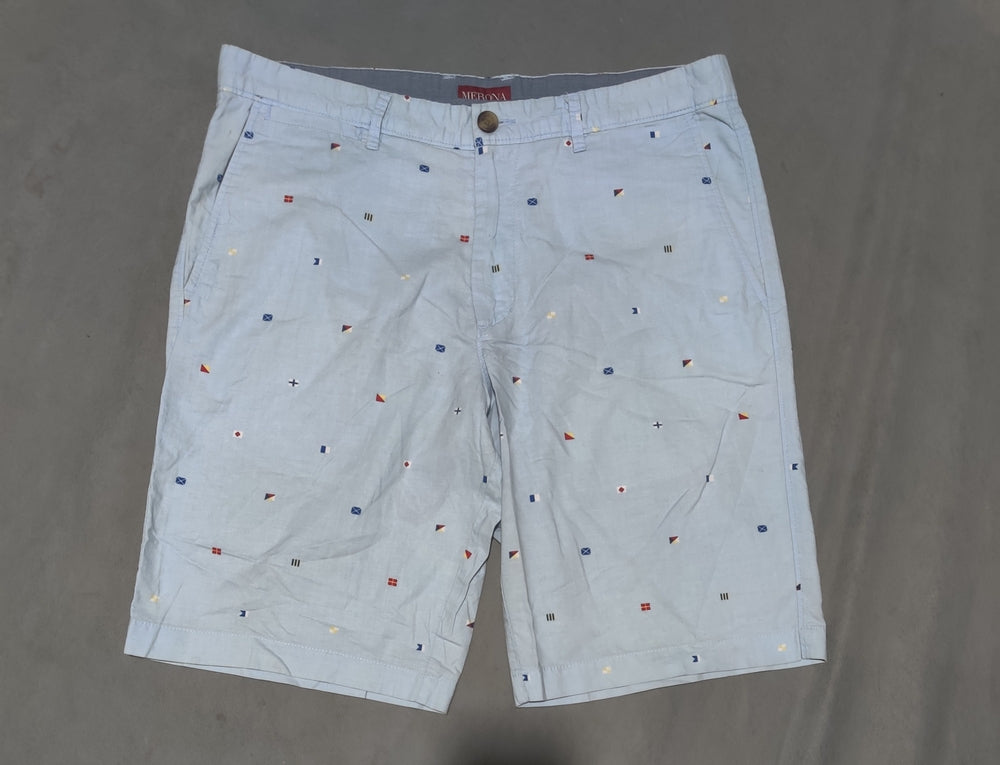 Merona Men Cotton Blue Short
