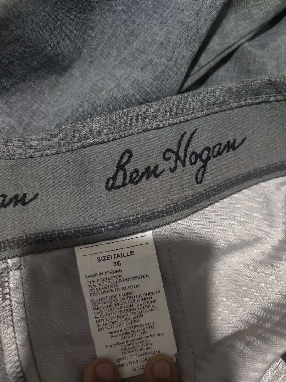 Ben Hogan Men Cotton Gray Short