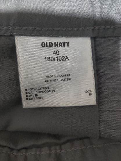 Old Navy Men Cotton Gray Short
