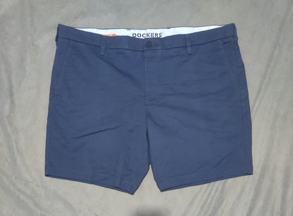 Dockers Men Cotton Blue Short