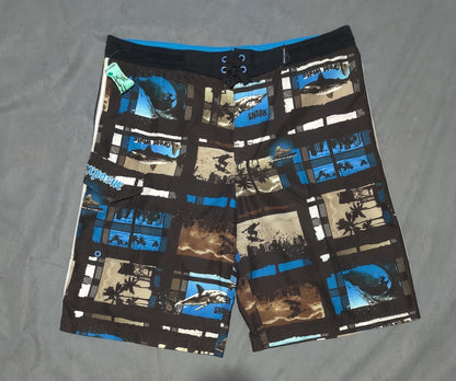 Zeroxposur Men Sport Brown Short