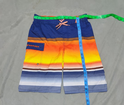 Zeroxposur Men Sport Blue Short