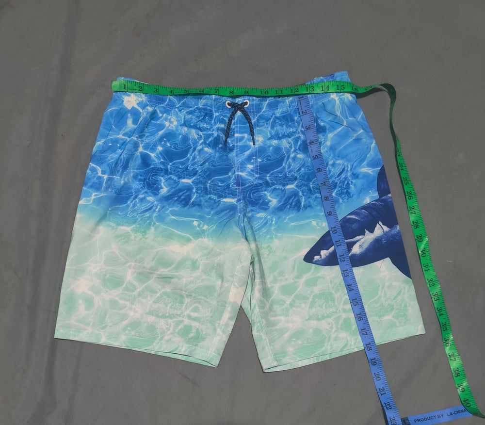 Wonder Nation Men Sport Blue Short