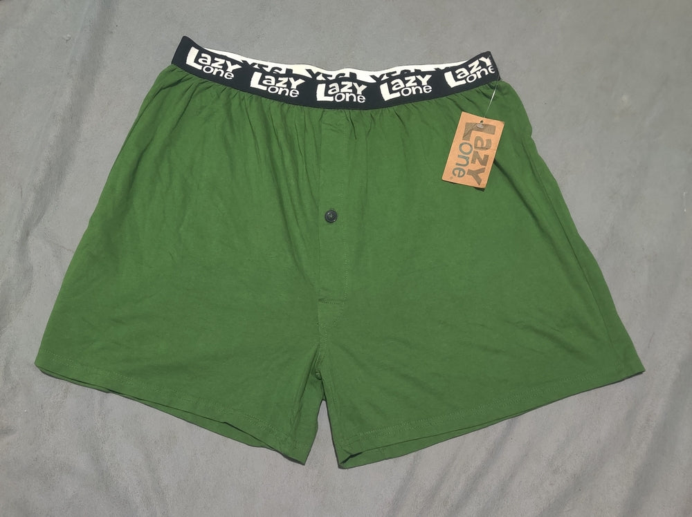 Lazy One Men Cotton Green Underwear
