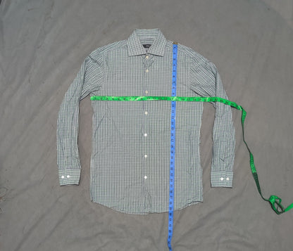 Hugo Boss Men Cotton Green Shirt M