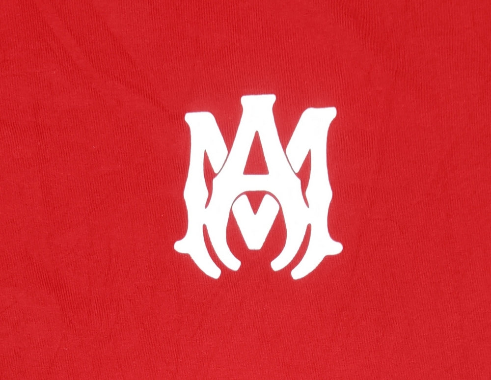 AMIRI Men Cotton Red T Shirt 2XL