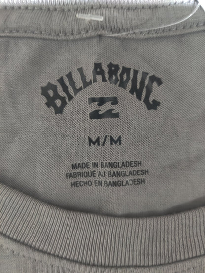 Billa Bong Men Cotton Gray T Shirt M