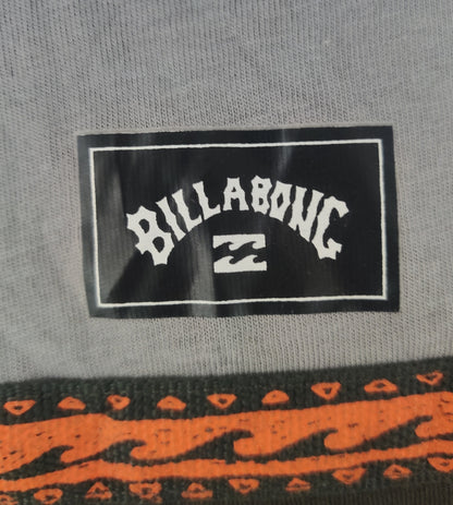Billa Bong Men Cotton Gray T Shirt M