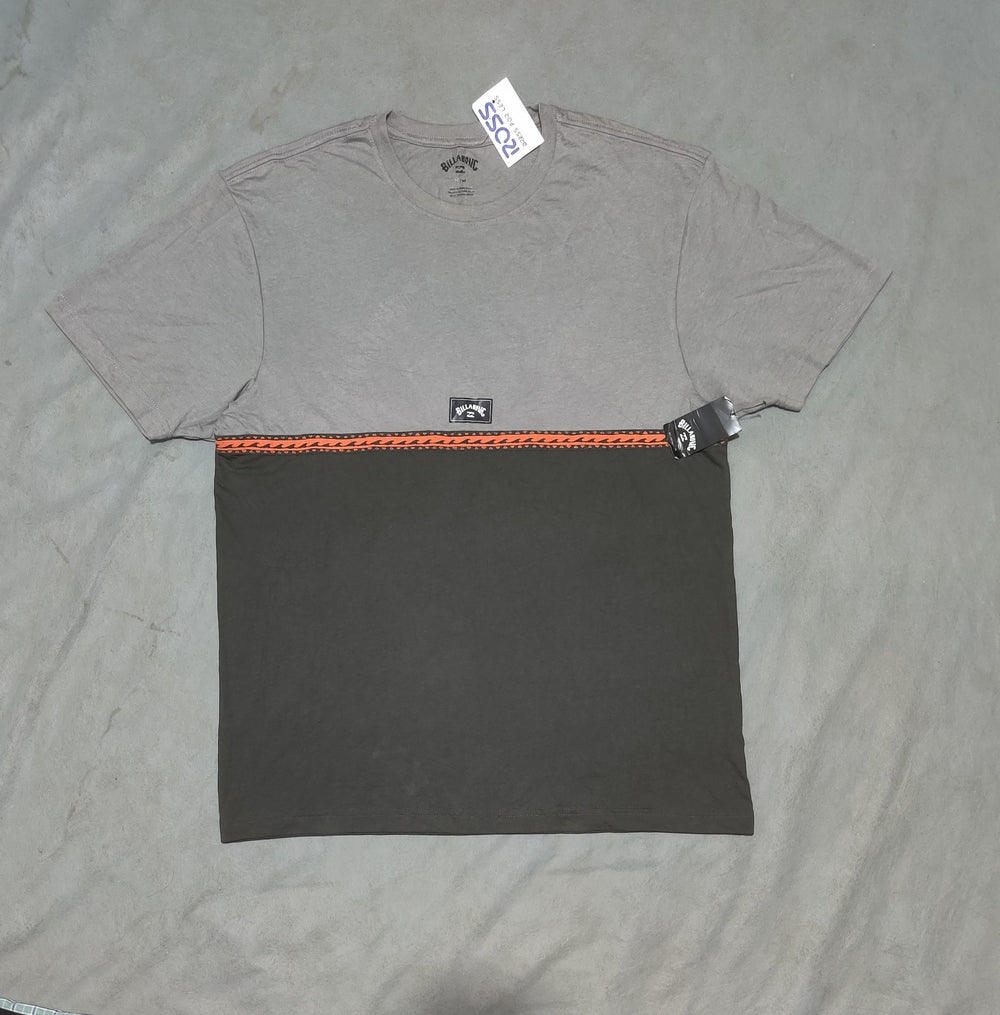 Billa Bong Men Cotton Gray T Shirt M