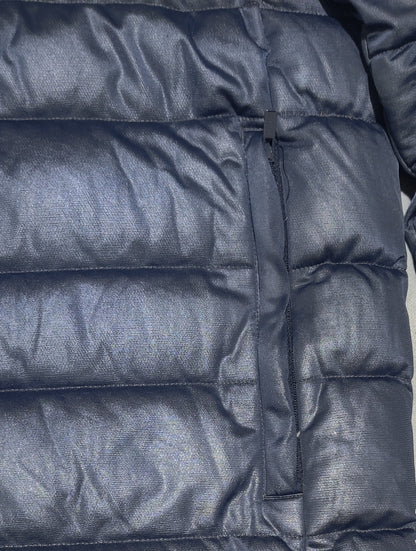 Lacoste Men Hooded Puffer Blue Jacket