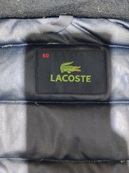 Lacoste Men Hooded Puffer Blue Jacket