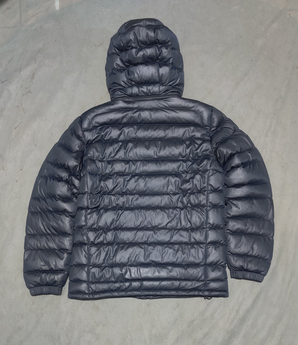 Lacoste Men Hooded Puffer Blue Jacket