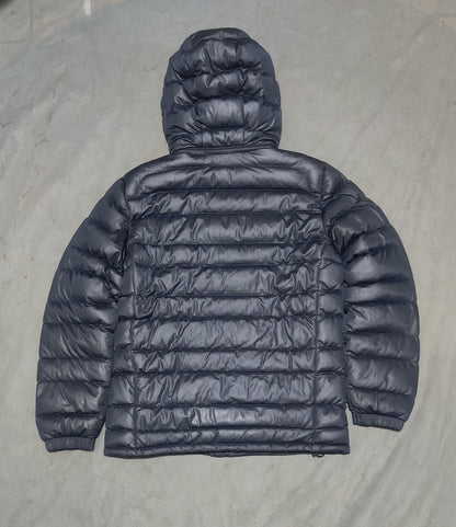 Lacoste Men Hooded Puffer Blue Jacket