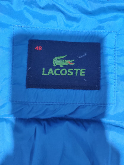 Lacoste Men Hooded Puffer Blue Jacket