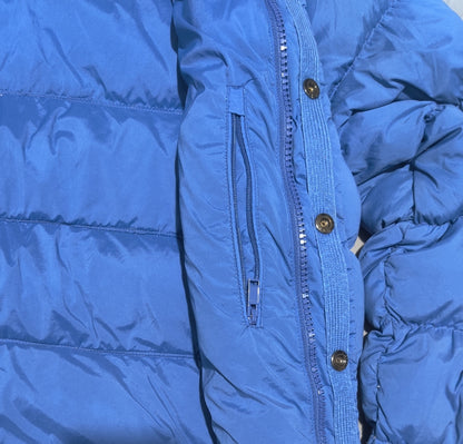 Lacoste Men Hooded Puffer Blue Jacket