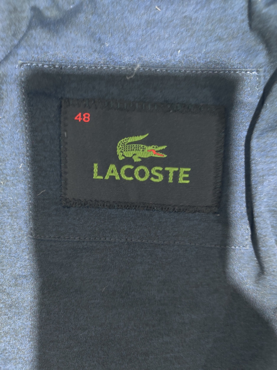 Lacoste Men Hooded Puffer Blue Jacket