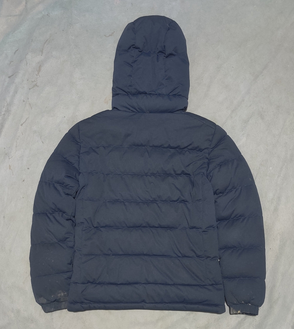 Lacoste Men Hooded Puffer Blue Jacket