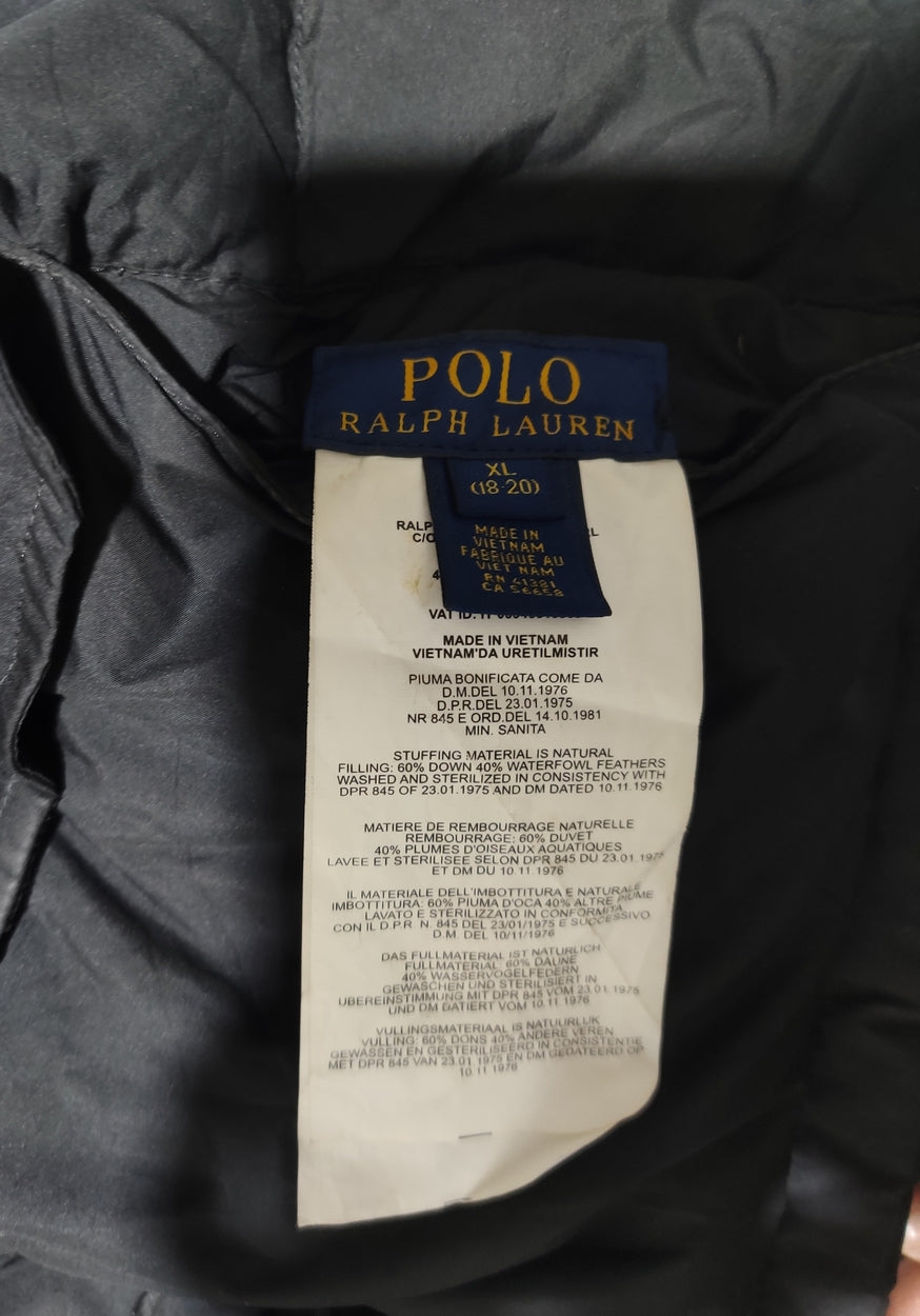 Polo Ralph Lauren 2 in 1 Puffer Vest Black & Blue Men Jacket