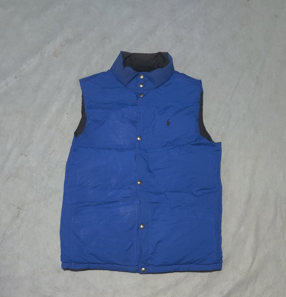 Polo Ralph Lauren 2 in 1 Puffer Vest Black & Blue Men Jacket