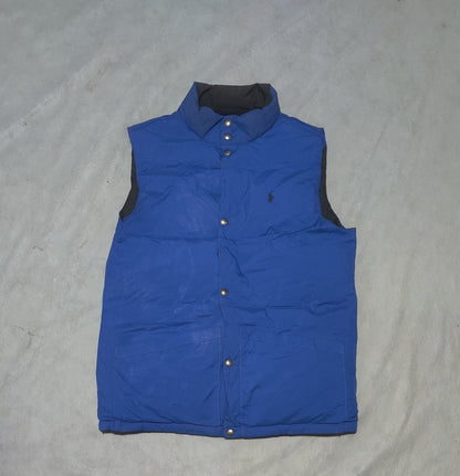 Polo Ralph Lauren 2 in 1 Puffer Vest Black & Blue Men Jacket