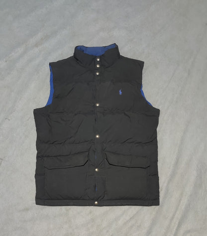 Polo Ralph Lauren 2 in 1 Puffer Vest Black & Blue Men Jacket