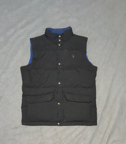 Polo Ralph Lauren 2 in 1 Puffer Vest Black & Blue Men Jacket