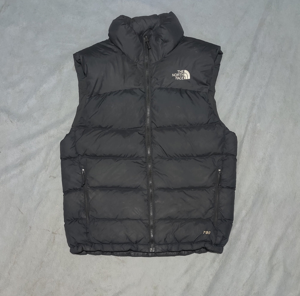 The North Face 700 Fill Men Puffer Vest Black Jacket