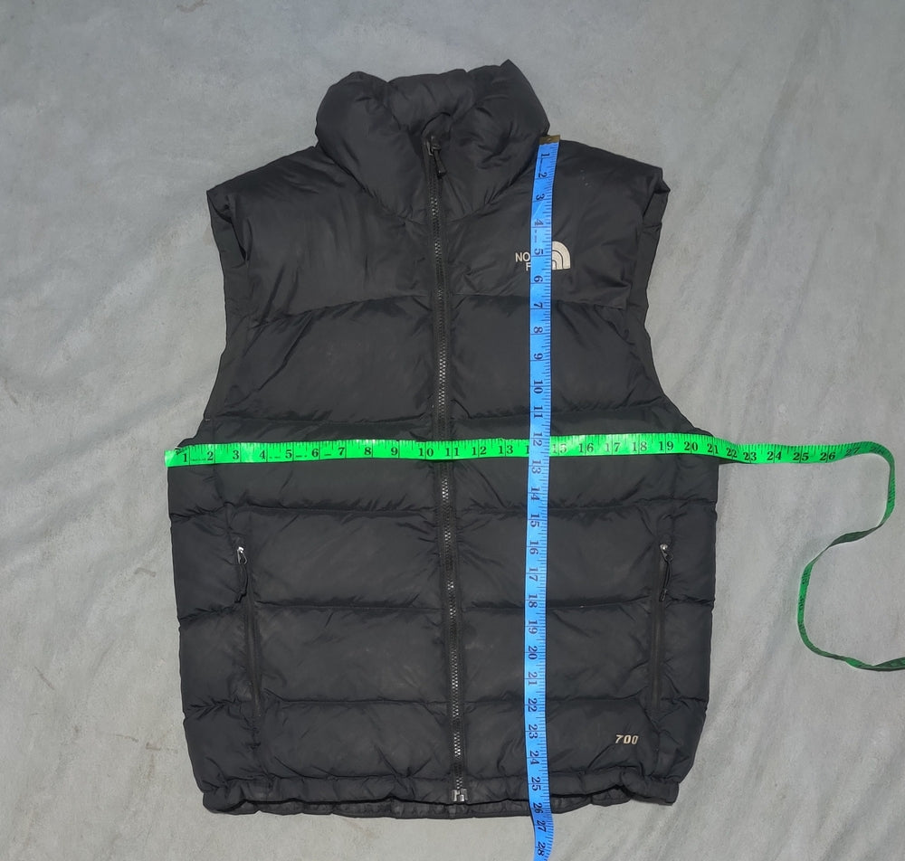 The North Face 700 Fill Men Puffer Vest Black Jacket