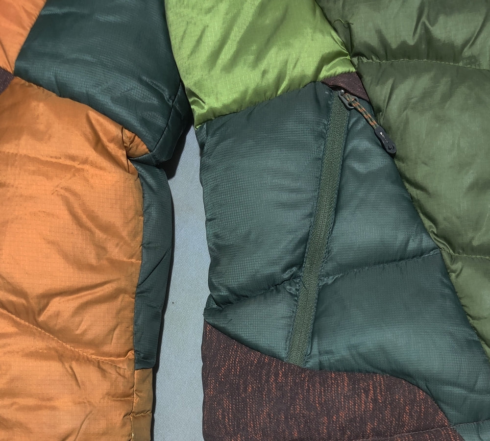 Black Yak Unisex Heavy Puffer Green Jacket