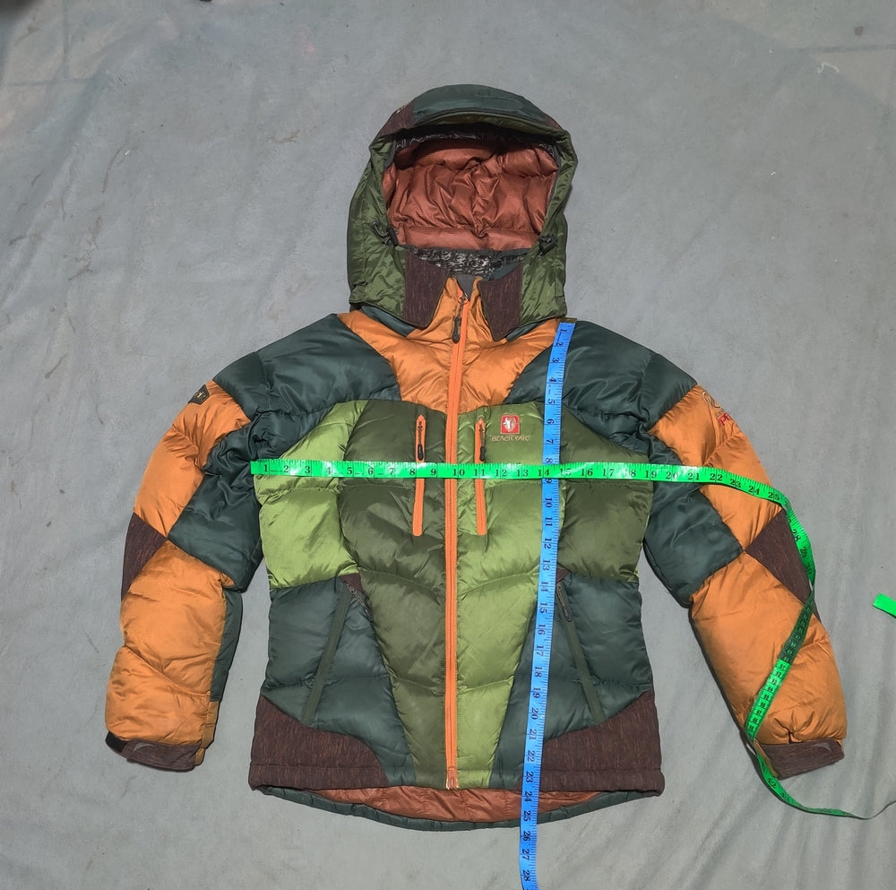 Black Yak Unisex Heavy Puffer Green Jacket