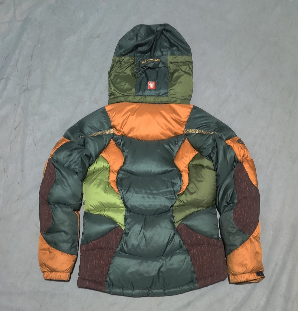 Black Yak Unisex Heavy Puffer Green Jacket