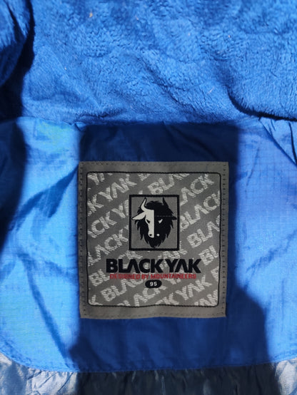 Black Yak Men Heavy Puffer Blue Jacket