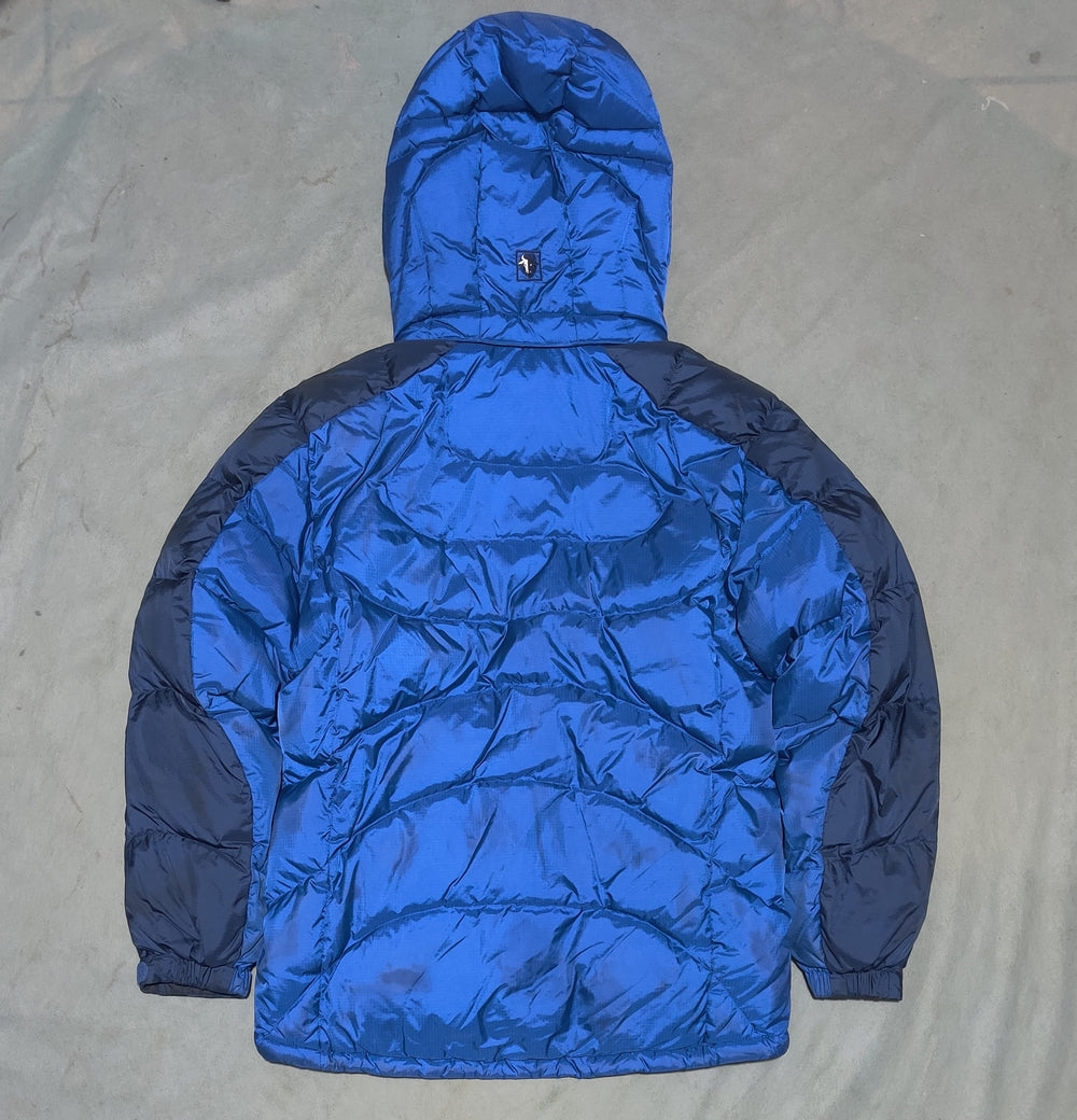 Black Yak Men Heavy Puffer Blue Jacket