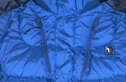 Black Yak Men Heavy Puffer Blue Jacket