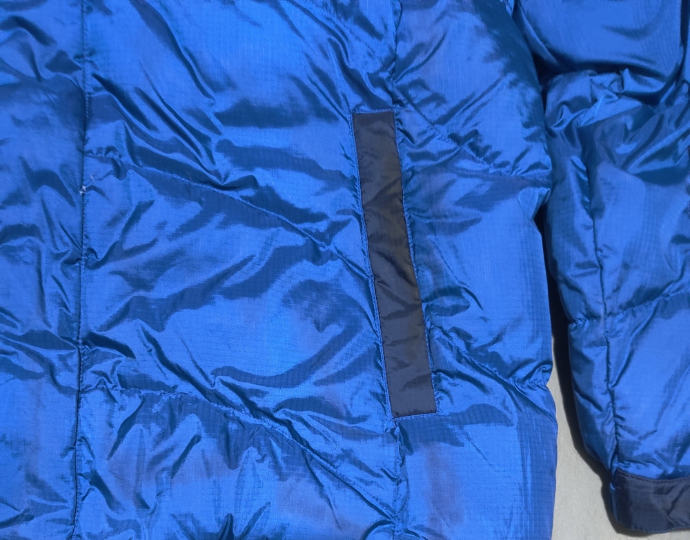 Black Yak Men Heavy Puffer Blue Jacket